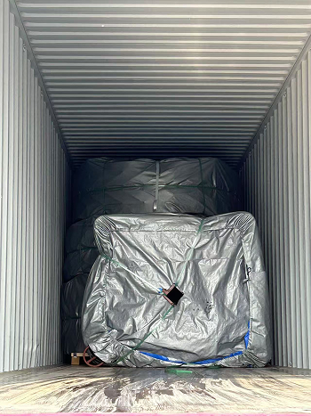 Vertical container loading view