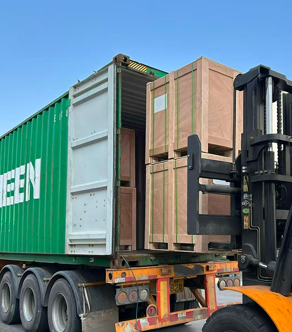 Green container loading